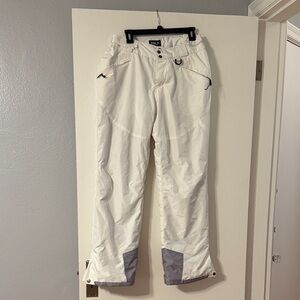 Women’s White Ski Pants